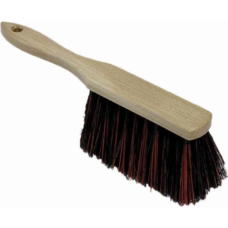 Brück 5167100 Arenga Elaston Handfeger Rot 28 cm Natur Kehrwisch