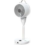 Meaco Standventilator MeacoFan1056P, 26 cm Durchmesser, Stufenlos einstellbar 82-96 cm, ultra leise