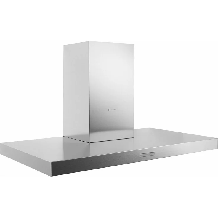 Neff D92BBC0N0, Motorhaube, Kamin flach, Breite: 90 cm, Tiefe: 50 cm, Absaugung und Rückführung (mit zusätzlichem Rückführungsset), rostfreier Edelstahl – Bild 2