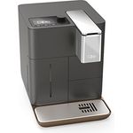 Qbo You-Rista Kaffeemaschine (Alexa kompatibel) Kaffee Kapselmaschine für Caffe Crema, Espresso und Caffè Grande (19 Bar, 1500 Watt) steuerbar via App, urban grey matt mit Milchaufschäumer