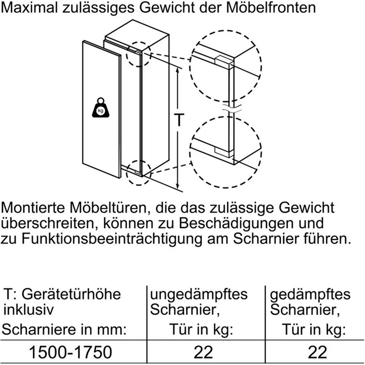 Siemens KI81RADEO Kühlschrank, Einbau, weiß, Schnellkühlen und -gefrieren, LED, Breite 55.8 cm – Bild 8