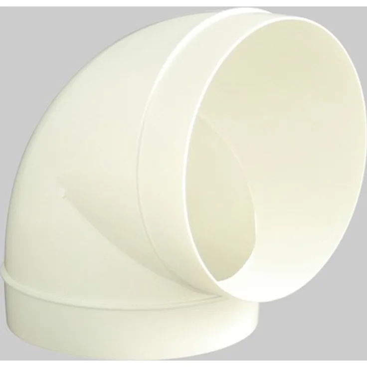 Marley Bogen 90° rund für Rohr 150 mm Ø, weiß