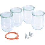Weck Einweckgläser 4er-Pack 