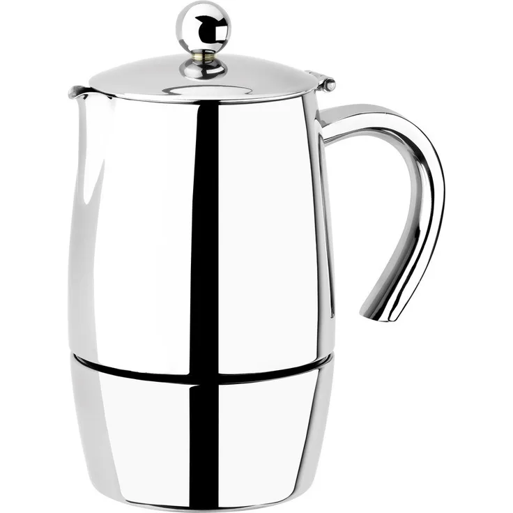 BRA Magna Kaffeemaschine, Edelstahl 18-10, 6 Tassen