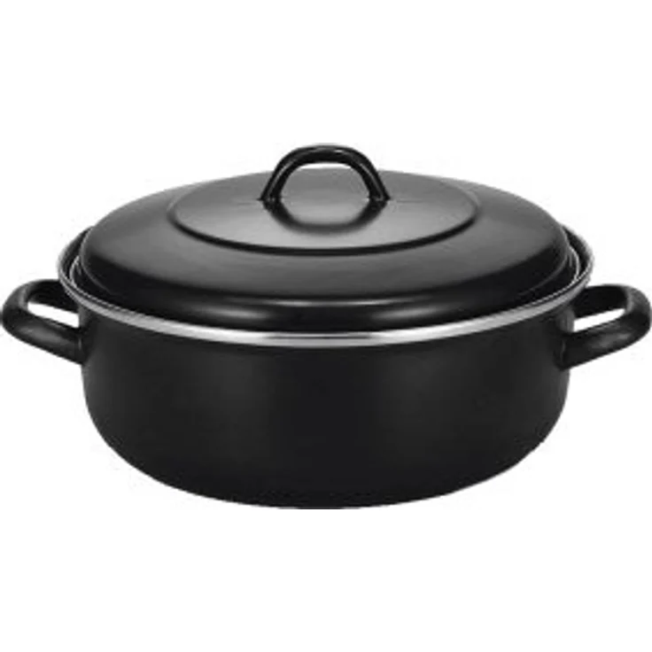 Krüger KB20 Kölner, Bräter, 20 cm, schwarz matt – Bild 1
