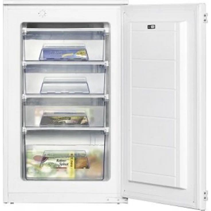Amica EGS 16173 Gefrierschrank, Einbau, vollintegrierbar, weiß, Lagerzeit bei Störung 11 h, Breite 54 cm, Energieklasse E – Bild 1