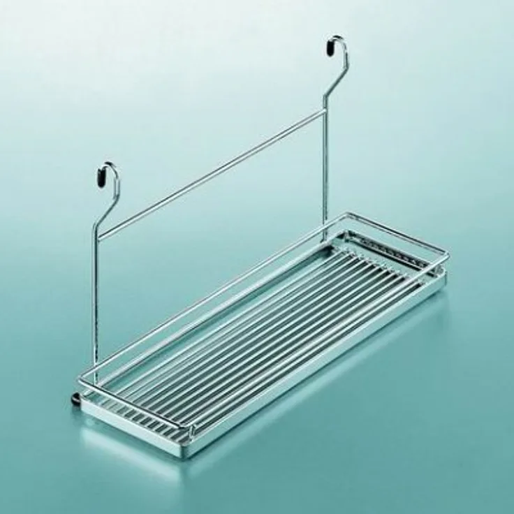 Kesseböhmer 80460019 Ablage, edelstahl effekt, 16 x 46 cm