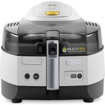 De'Longhi Heißluftfritteuse MultiFry EXTRA FH1363 Multicooker mit 4-in-1 Funktion, ohne Öl, auch zum Brotbacken, 1500 Watt, 1,7 Liter, grau