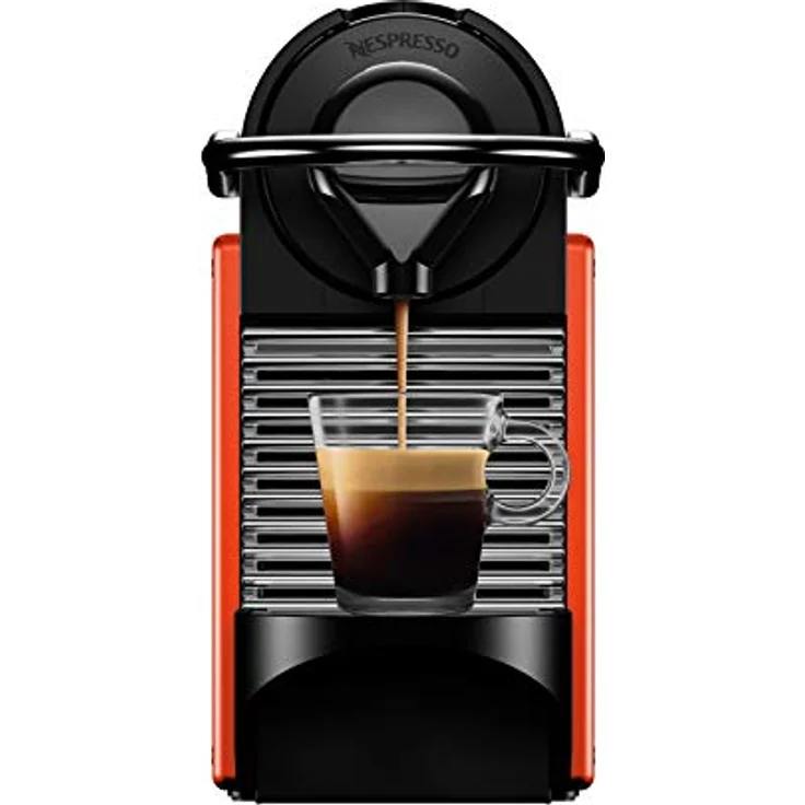 Krups XN3045 Nespresso Pixie Kaffeekapselmaschine (1260 Watt, Wassertankkapazität: 0,7l, Pumpendruck: 19 Bar) rot – Bild 1