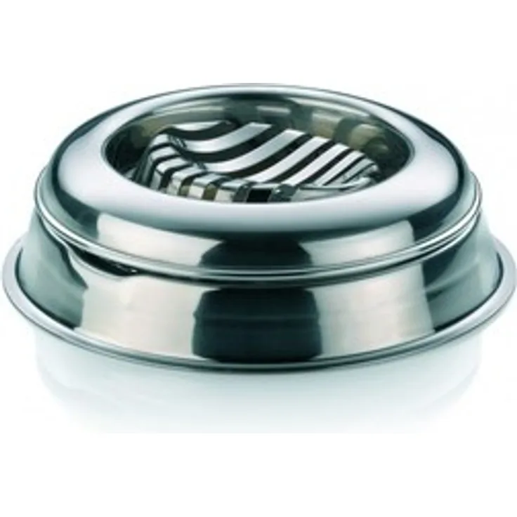 kela Eierschneider Vision 11cm aus Edelstahl, Silber, 11 x 11 x 3.5 cm