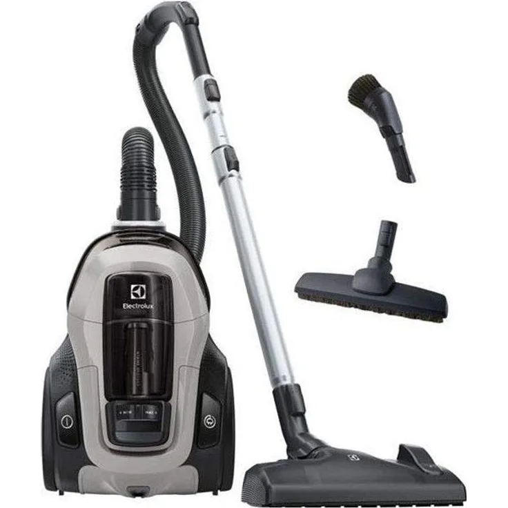 Electrolux PC91-4MG Pure C9 Staubsauger ohne Beutel, 700 W, 16 Liter, 72 Decibel, Stahl, Mineralgrau