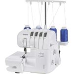 Overlock Brother 2104D Overlock-Nähmaschine, weiß