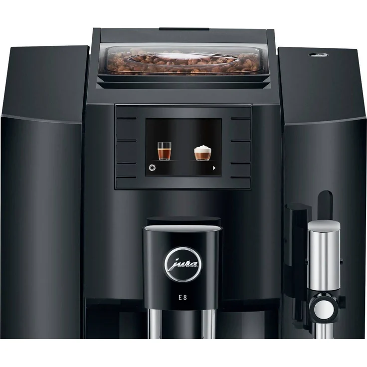 Jura E8 (EB) Kaffeevollautomat, Piano Black (15355) – Bild 3