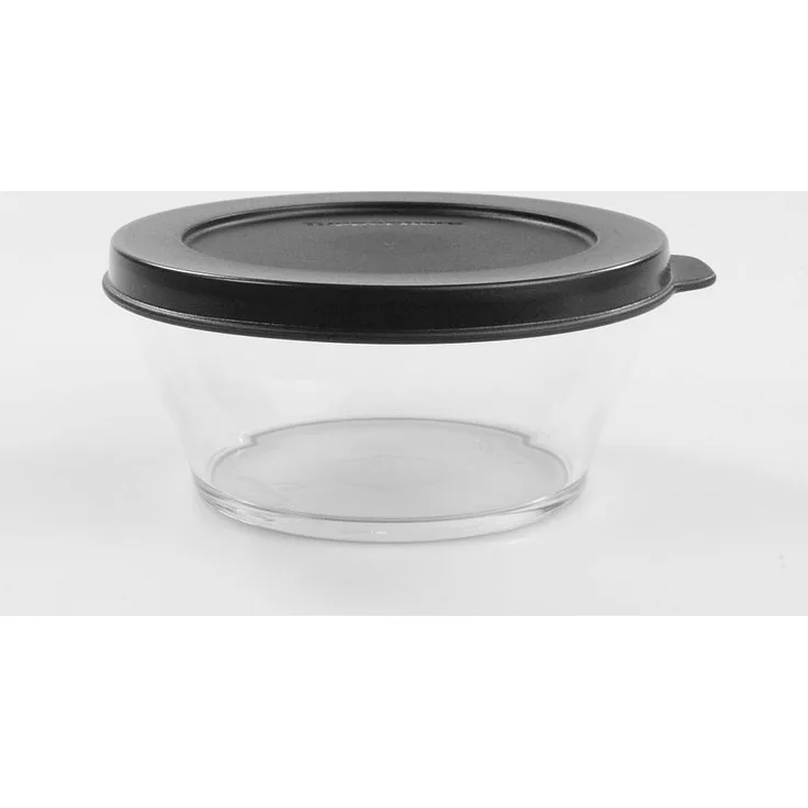 TUPPERWARE Clear Collection 290 ml schwarz Schale Classic Royal Tafelperle