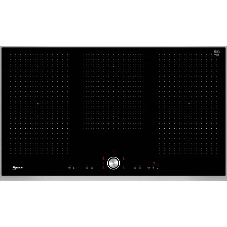 Neff T59TT60N0 (TTT 5960 N), Induktionskochfeld, Autark ja, Betriebsart elektrisch, Anzahl der Kochstellen 5, Breite 91,8 cm, mit Rahmen aufliegend, schwarz – Bild 2