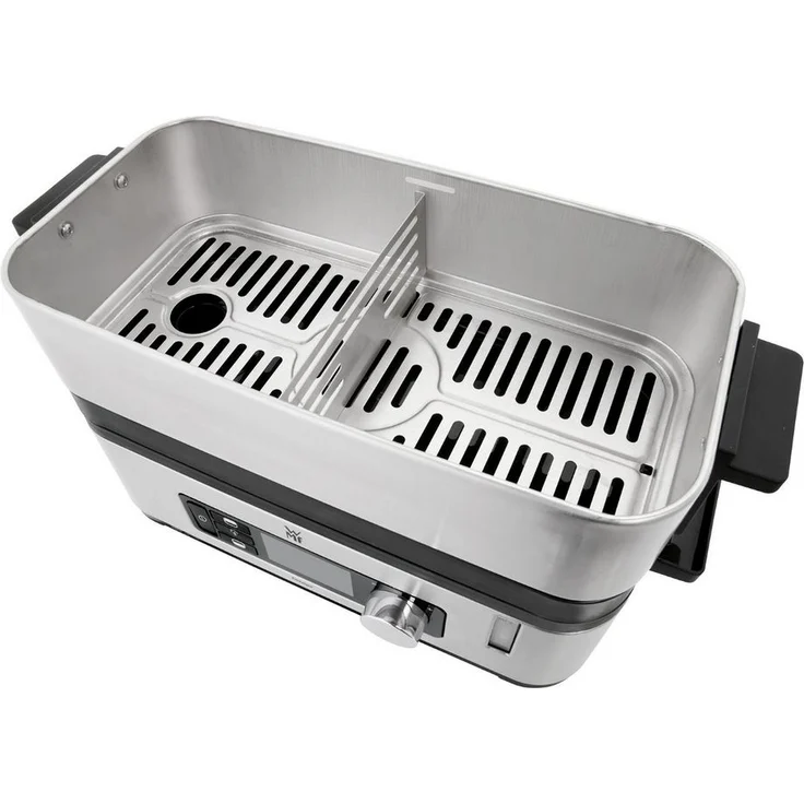 WMF KÜCHENminis Dampfgarer, 2 individuell regulierbare Garräume mit je 2,15 l, Warmhaltefunktion und Aromaverstärker, 900W – Bild 4