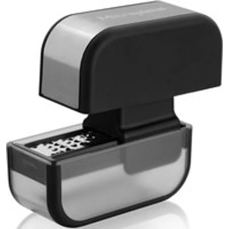 Microplane Knoblauchschneider mit rasiermesserscharfer Edelstahlklinge - Made in USA