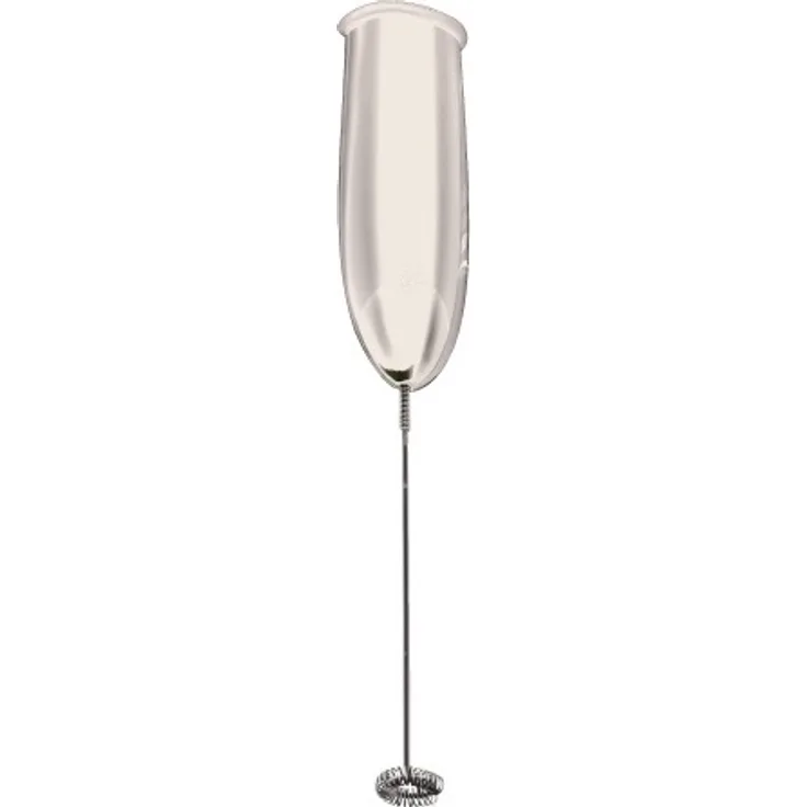 Bodum SCHIUMA Milchschäumer (Edelstahl, Batteriebetrieben) cremefarben