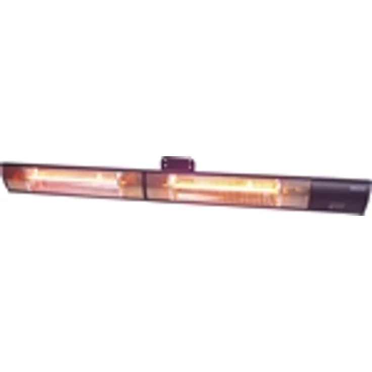 Aktobis Wand-Heizstrahler, Balkonheizer, Zeltheizer WDH-300WS (Schwarzmetallic + bis 3.000 Watt + Geringe Blendwirkung), Heizstrahler – Bild 1