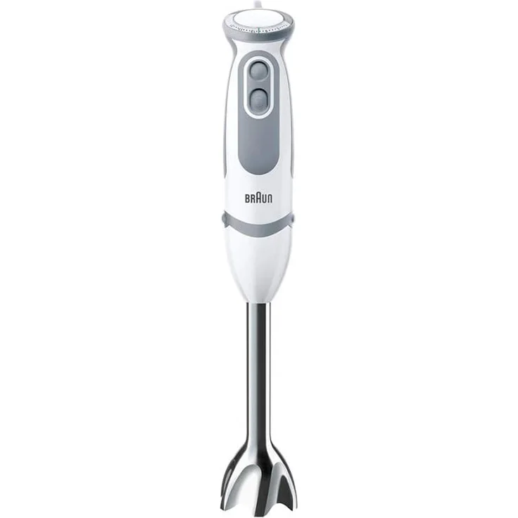 Braun MultiQuick 5 Vario MQ 5235WH Pürierstab mit abnehmbarem Edelstahl Mixfuß mit POWERBell Plus Technologie zum Pürieren ganzer Zutaten, 21 Geschwindigkeiten, inkl. 3-teiliges Zubehör Set, 1000 Watt, weiß – Bild 2