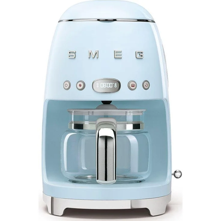 Smeg DCF02PBEU Filterkaffeemaschine, 1,4 l, hellblau – Bild 1