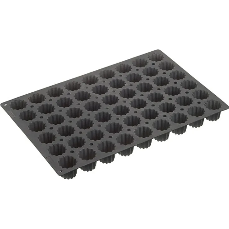 Lurch Silikonbackform, Silikon, schwarz, 60 x 40 cm