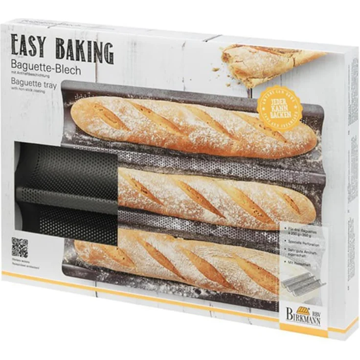 RBV Birkmann 881181 Baguette-Blech, Easy Baking – Bild 1