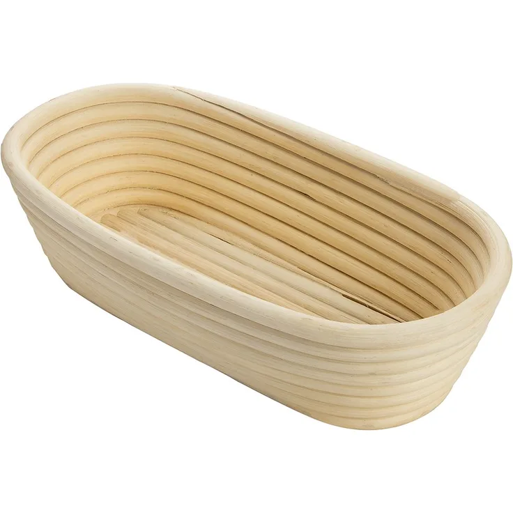 Westmark Gärkörbchen, Für 750-1000 Gramm Brotteig, Oval, Länge: 28 cm, Peddigrohr, Hellbeige, 32042270