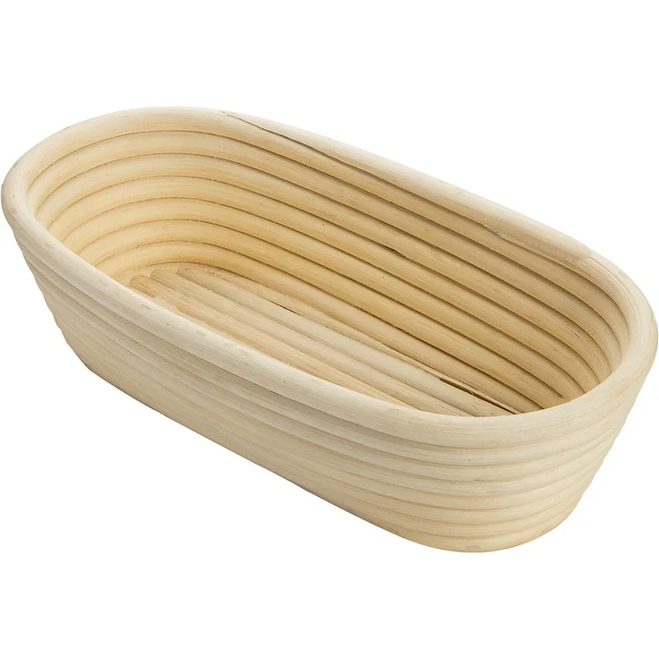 Westmark Gärkörbchen, Für 750-1000 Gramm Brotteig, Oval, Länge: 28 cm, Peddigrohr, Hellbeige, 32042270