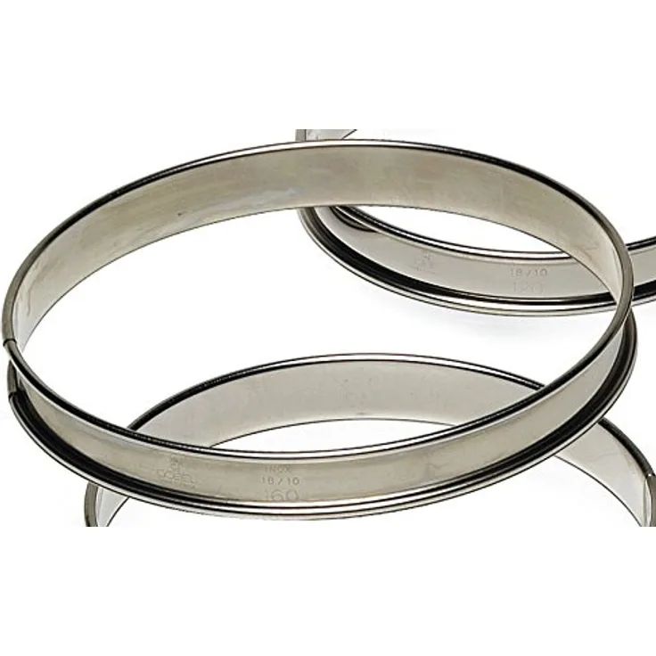 Gobel Tarte-Ring, rund, 260 mm, Edelstahl