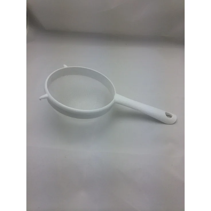 FACKELMANN Sieb Arcadalina 15x28cm aus PP, weiß, 28 x 15 x 7 cm