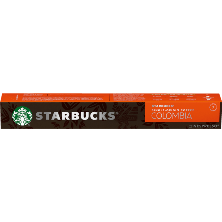 Starbucks Colombia by Nespresso Kaffeekapseln fruchtig nussig 57g