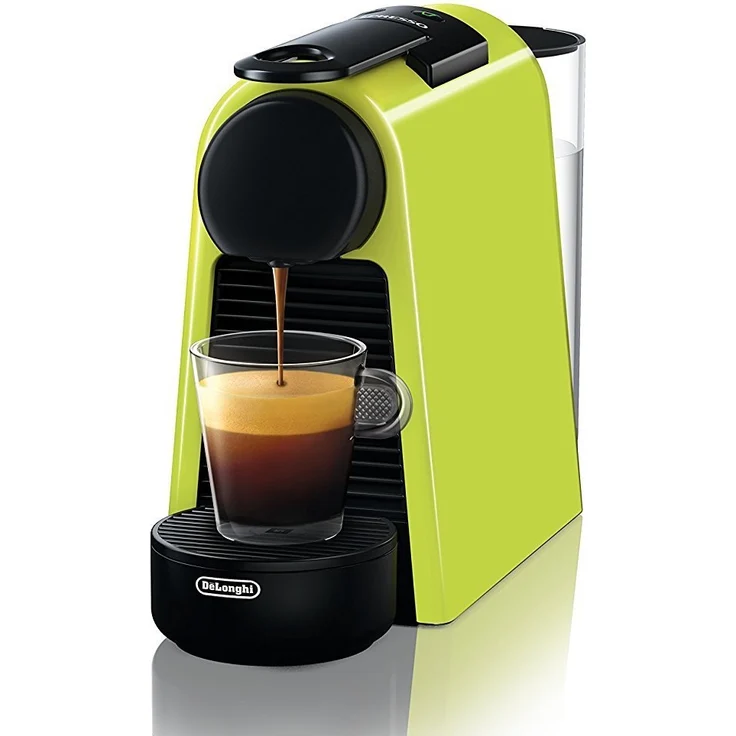 De'Longhi Nespresso Essenza Mini EN 85.L Kaffeekapselmaschine, 19 bar Pumpendruck, Platzsparend, Lime