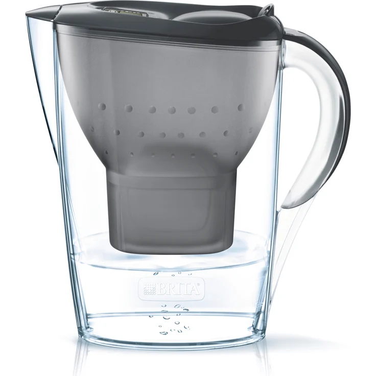 BRITA Wasserfilter Marella graphitgrau inkl. 1 MAXTRA+ Filterkartusche – BRITA Filter zur Reduzierung von Kalk, Chlor & geschmacksstörenden Stoffen im Wasser  – Bild 2
