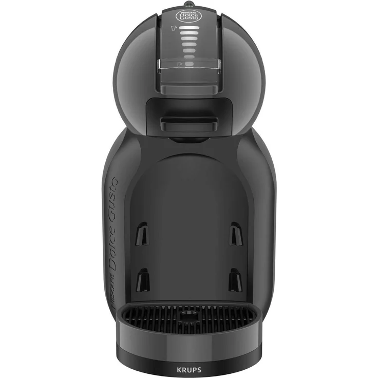 Krups Nescafé Dolce Gusto Mini Me KP1208 Kapsel Kaffeemaschine (für heiße und kalte Getränke, 15 bar Pumpendruck, automatische Wasserdosierung, Flow-Stop Technologie, 0,8 l Wassertank) anthrazit-grau – Bild 2