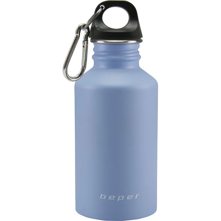 Beper Isolierflasche mit Karabiner hellblau – Bild 1