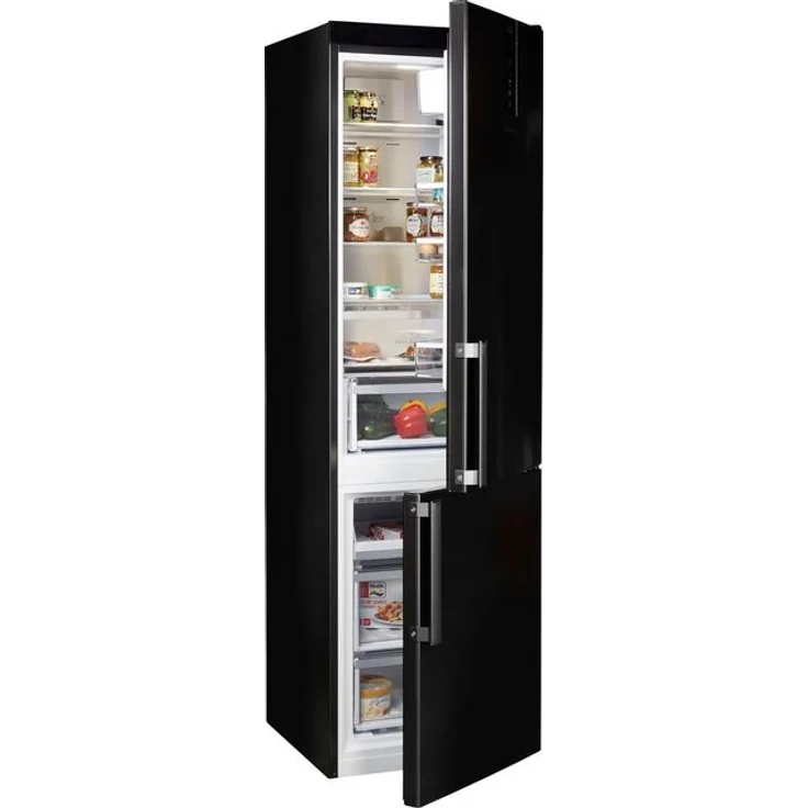 Bauknecht KGDNF 20C GDSX Kühl-Gefrierkombination, freistehend, schwarz, NoFrost, Breite 59.5 cm – Bild 5