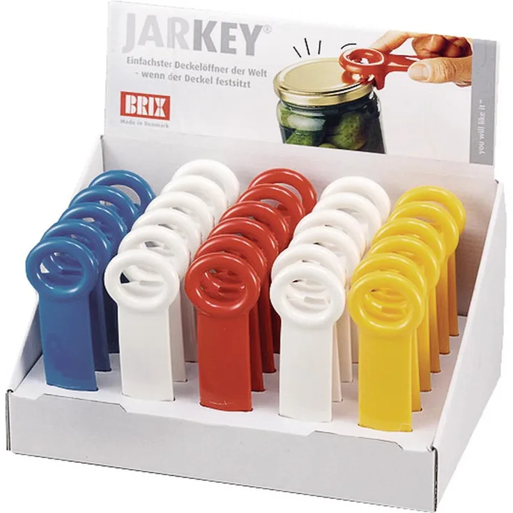 Brix Deckelöffner Jar Key, 5 Stück