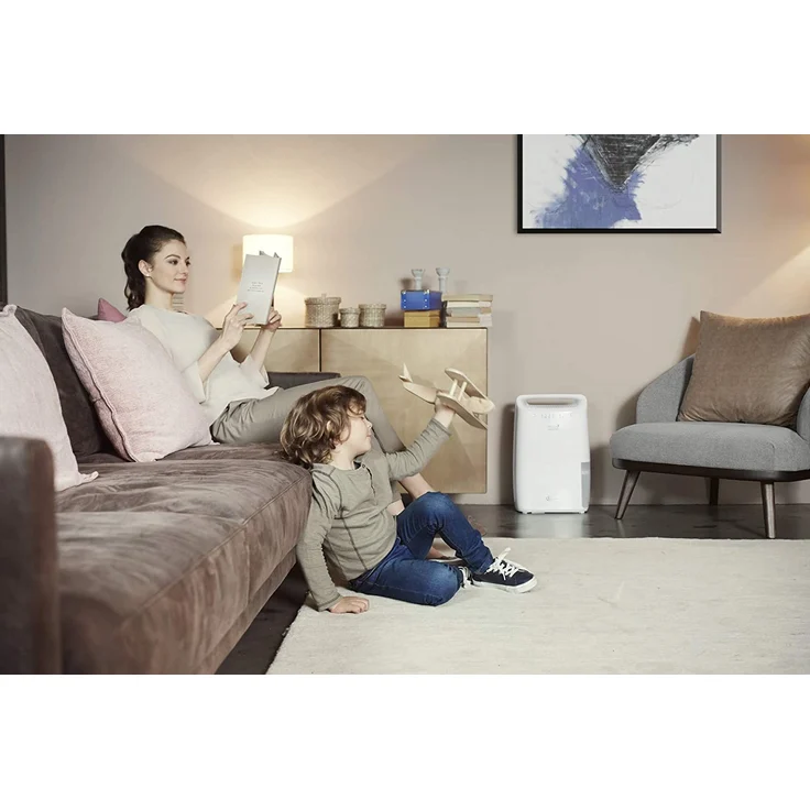 De'Longhi Tasciugo Ariadry DEX210 Luftentfeuchter, 267 W, geeignet bis 45 m³, 2,1 L, Wäsche-Funktion – Bild 6