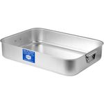 Pardini Vario Rechteckiger Bräter, Aluminium, Grau, 45 cm