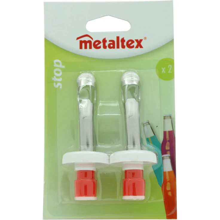 Metaltex Flaschen- Verschlüsse 2 Stück