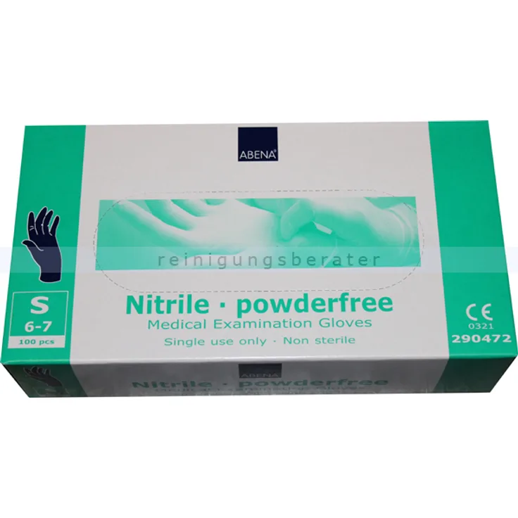 Abena Nitrilhandschuhe blau S