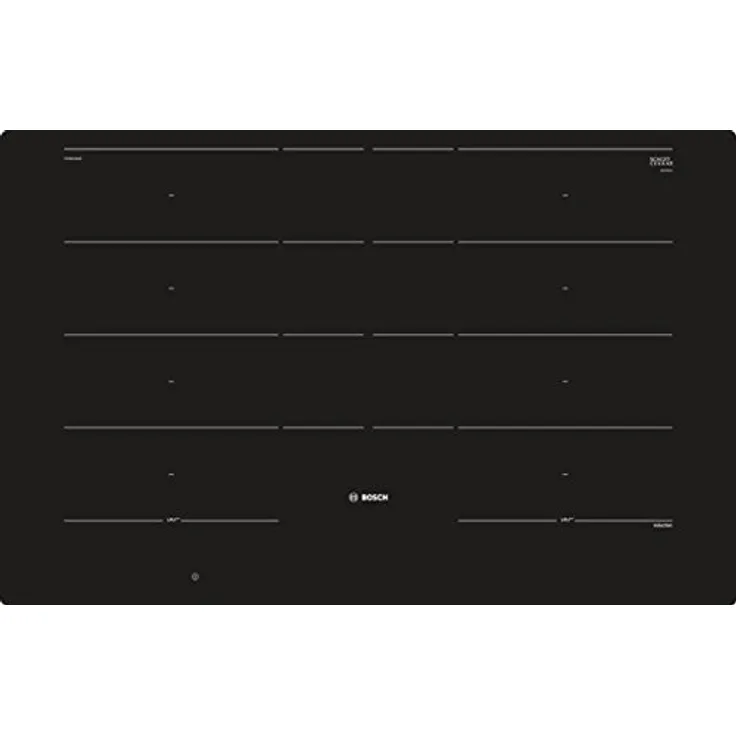 Bosch PXY801DW4E Induktionskochfeld, Einbaugerät, Betriebsart elektrisch, Anzahl Kochstellen 4, Direct Select, Flex Induction-Zone, Home Connect, flächenbündig (integriert), schwarz