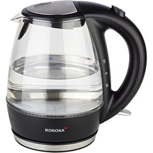 Bild für Korona 20607 1 Liter Wasserkocher aus Glas und Edelstahl mit LED-Beleuchtung