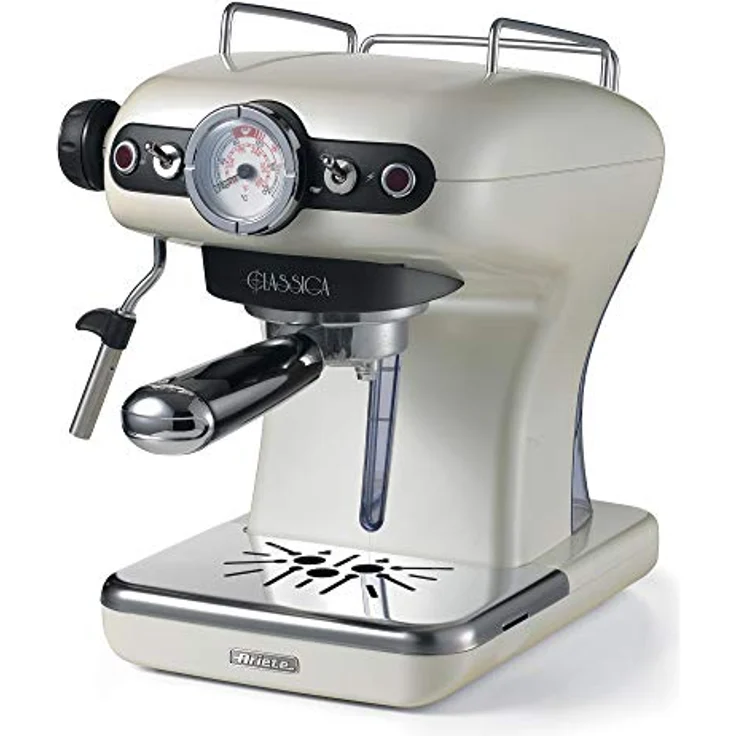 Ariete 1389-17 Classica Siebträger-Espressomaschine, 850, Kunststoff, 2 liters, Perlmutt – Bild 1