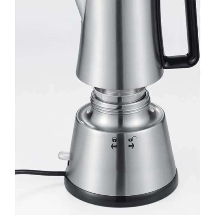 Cloer 5928 Espresso-Kocher - 365 W - für 3-6 Tassen Espresso - Edelstahlgehäuse  – Bild 5