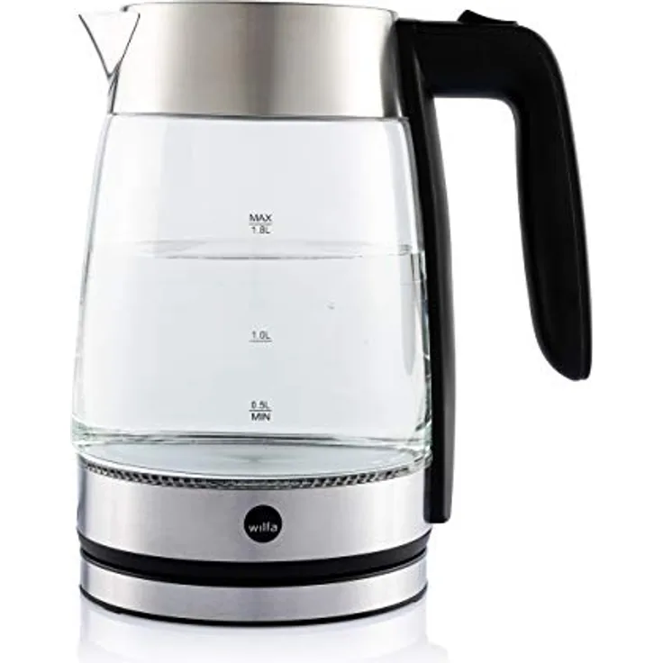 Wilfa WKG-2200S Wasserkocher, 2200, 1.8 liters, silber