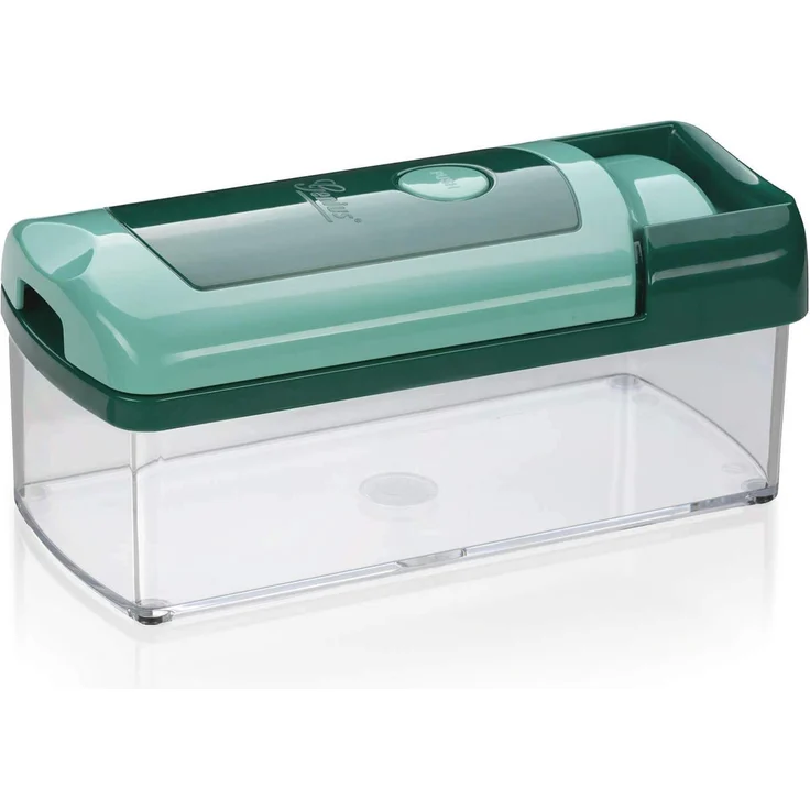 Genius Nicer Dicer Fusion Smart Julietti | Mint-Grün | 16 Teile | Alles-Schneider | Reiben | Julienne | Spiralen | Hobeln | Würfeln | Schneid-Gerät | Bekannt aus TV | NEU – Bild 2