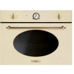 Smeg SF4800MCPO Kompakt-Mikrowelle Creme