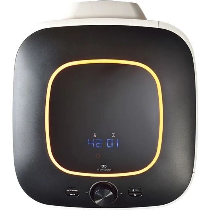 L'Equip CI IR D5 Infrarot Dörrgerät mit 5 Edelstahl-Einschüben, 500W, weiß – Bild 5
